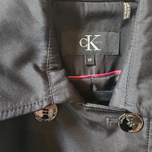 Calvin Klein Classic Luxe Women's Belted Trench Coat (NWOT) - Picture 11 of 12